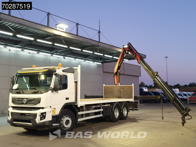 Volvo FMX 370 6X4 Palfinger PK18002 EH Crane Kran Automatic Euro 5 - Autocarro con pianale/ Cassone fisso, Camion con gru: foto 5 Volvo FMX 370 6X4 Palfinger PK18002 EH Crane Kran Automatic Euro 5 - Autocarro con pianale/ Cassone fisso, Camion con gru: foto 5