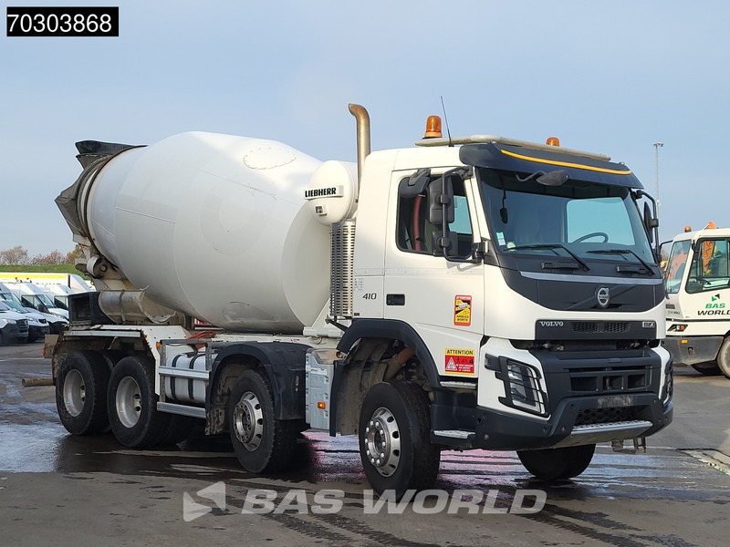 Volvo FMX 410 8X4 9m3 Liebherr mixer Steelsuspension Automatic Euro 6 - Autobetoniera: foto 3 Volvo FMX 410 8X4 9m3 Liebherr mixer Steelsuspension Automatic Euro 6 - Autobetoniera: foto 3