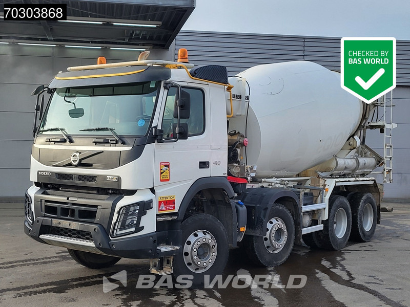 Volvo FMX 410 8X4 9m3 Liebherr mixer Steelsuspension Automatic Euro 6 - Autobetoniera: foto 1 Volvo FMX 410 8X4 9m3 Liebherr mixer Steelsuspension Automatic Euro 6 - Autobetoniera: foto 1