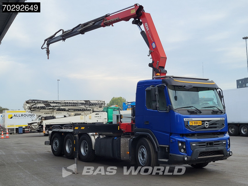 Volvo FMX 460 FMX 8X4 NL-Truck HMF 2420-K3 Kran Crane 26tons Hyva-lift VEB+ Euro 5 - Autocarro scarrabile, Camion con gru: foto 5 Volvo FMX 460 FMX 8X4 NL-Truck HMF 2420-K3 Kran Crane 26tons Hyva-lift VEB+ Euro 5 - Autocarro scarrabile, Camion con gru: foto 5