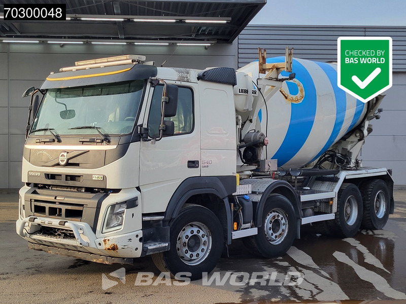 Volvo FMX 540 FMX 8X4 9m3 Liebherr HTM 904 EL Mixer Big-Axle Automatic Euro 6 - Autobetoniera: foto 1 Volvo FMX 540 FMX 8X4 9m3 Liebherr HTM 904 EL Mixer Big-Axle Automatic Euro 6 - Autobetoniera: foto 1