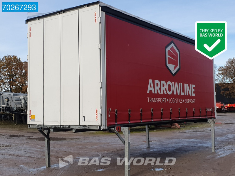 Wecon WPR 715 SG 6X2 Durchladesysteem 20FT / BDF / Wecon - Cassone centinato: foto 1 Wecon WPR 715 SG 6X2 Durchladesysteem 20FT / BDF / Wecon - Cassone centinato: foto 1