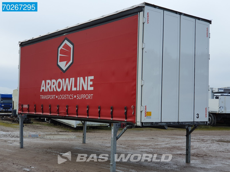 Wecon WPR 715 SG 8X2 Durchladesysteem 20FT / BDF / Wecon - Cassone centinato: foto 5 Wecon WPR 715 SG 8X2 Durchladesysteem 20FT / BDF / Wecon - Cassone centinato: foto 5
