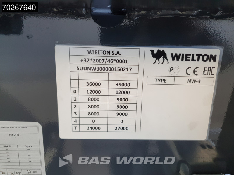 Semirimorchio ribaltabile nuovo Wielton NW-3 NEW 55m3 Liftachse HARDOX: foto 20