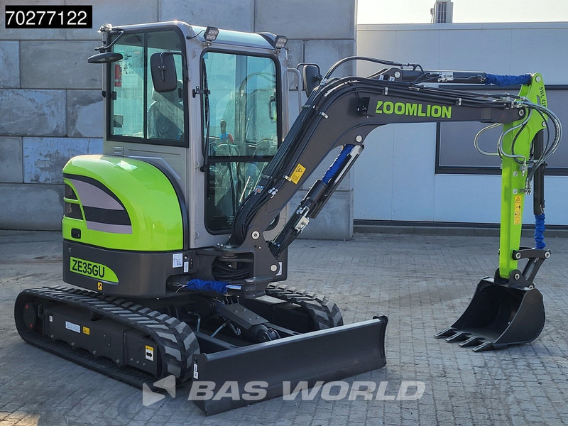 Miniescavatore nuovo Zoomlion ZE35 GU FACTORY WARRANTY – A/C - CE CERTIFIED: foto 6 Miniescavatore nuovo Zoomlion ZE35 GU FACTORY WARRANTY – A/C - CE CERTIFIED: foto 6