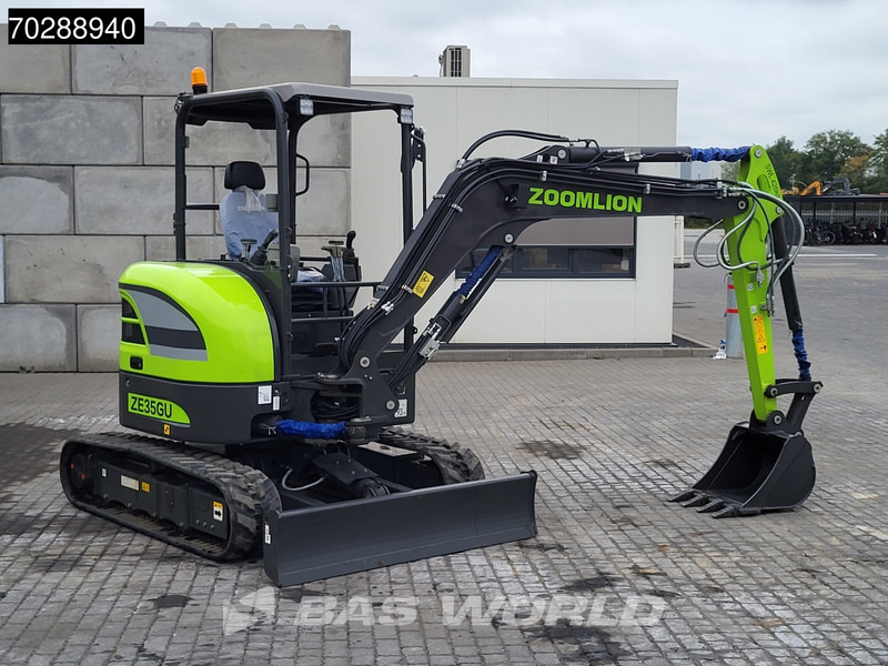 Miniescavatore nuovo Zoomlion ZE35 GU FACTORY WARRANTY – CE CERTIFIED: foto 8 Miniescavatore nuovo Zoomlion ZE35 GU FACTORY WARRANTY – CE CERTIFIED: foto 8