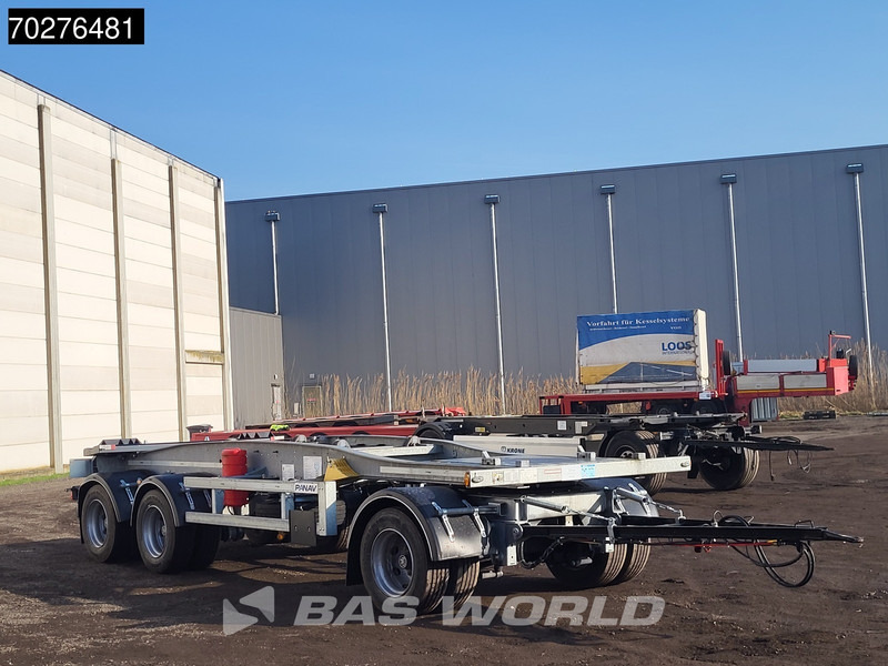 Panav PVC27M UNUSED Abrollanhänger Schlitten-Carrier Drehschemel - Rimorchio scarrabile/ Multibenna: foto 3 Panav PVC27M UNUSED Abrollanhänger Schlitten-Carrier Drehschemel - Rimorchio scarrabile/ Multibenna: foto 3