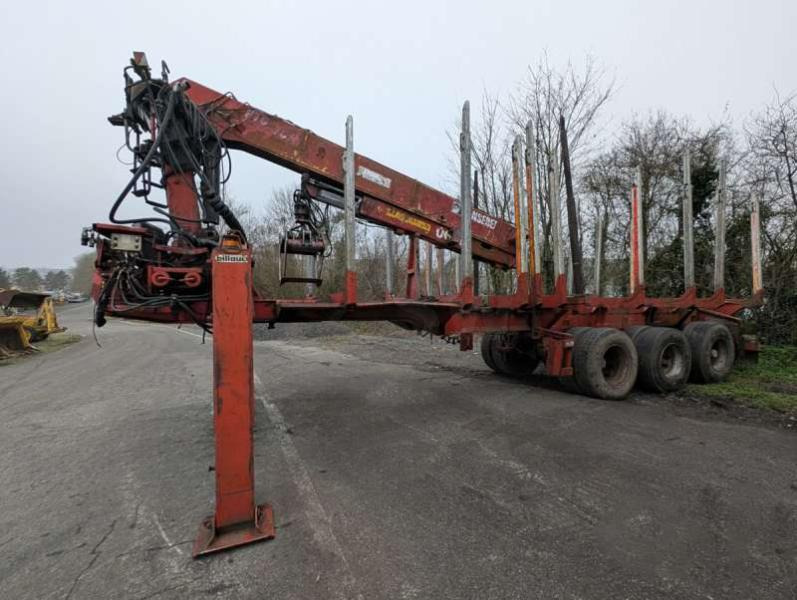 Billaud Semi GRUMIERE 3 ESSIEUX - Camion trasporto legname: foto 1 Billaud Semi GRUMIERE 3 ESSIEUX - Camion trasporto legname: foto 1