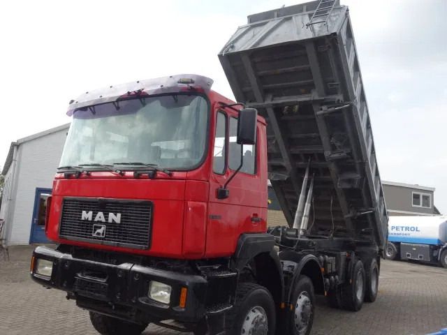 MAN 35-403 meiller kipper 8x6 - Autocarro ribaltabile: foto 2 MAN 35-403 meiller kipper 8x6 - Autocarro ribaltabile: foto 2