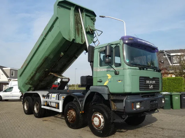 MAN 35.414 MEILLER 20cub steel kipper - Autocarro ribaltabile: foto 1 MAN 35.414 MEILLER 20cub steel kipper - Autocarro ribaltabile: foto 1