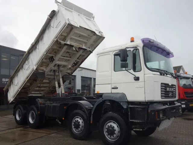 MAN FE410 PK 8X8 MEILLER KIPPER,MANUALFEULPUMP - Autocarro ribaltabile: foto 1 MAN FE410 PK 8X8 MEILLER KIPPER,MANUALFEULPUMP - Autocarro ribaltabile: foto 1