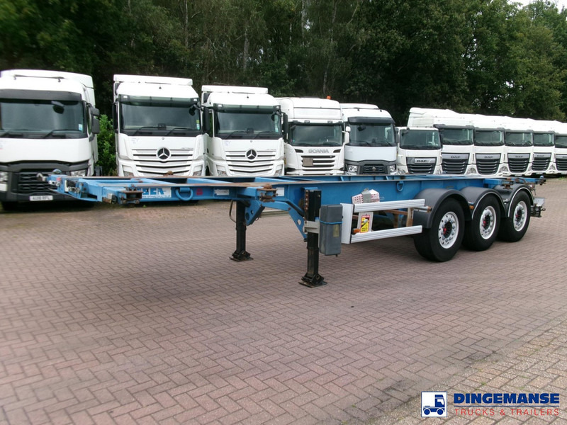 ASCA 3-axle container trailer 20-30 ft + ADR - Semirimorchio portacontainer/ Caisse interchangeable: foto 1 ASCA 3-axle container trailer 20-30 ft + ADR - Semirimorchio portacontainer/ Caisse interchangeable: foto 1
