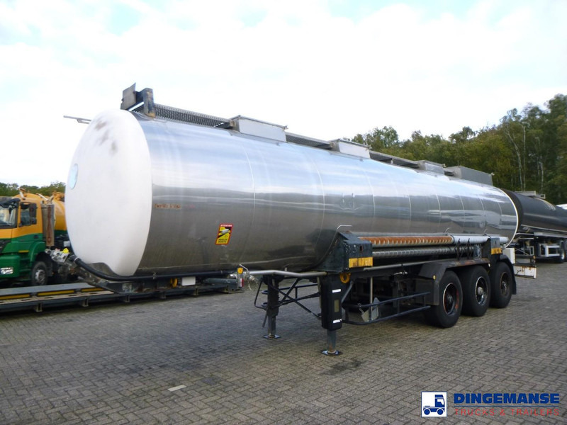 BSL Chemical tank inox L10BH 26.2 m3 / 1 comp (sodium hydroxide) - Semirimorchio cisterna: foto 1 BSL Chemical tank inox L10BH 26.2 m3 / 1 comp (sodium hydroxide) - Semirimorchio cisterna: foto 1