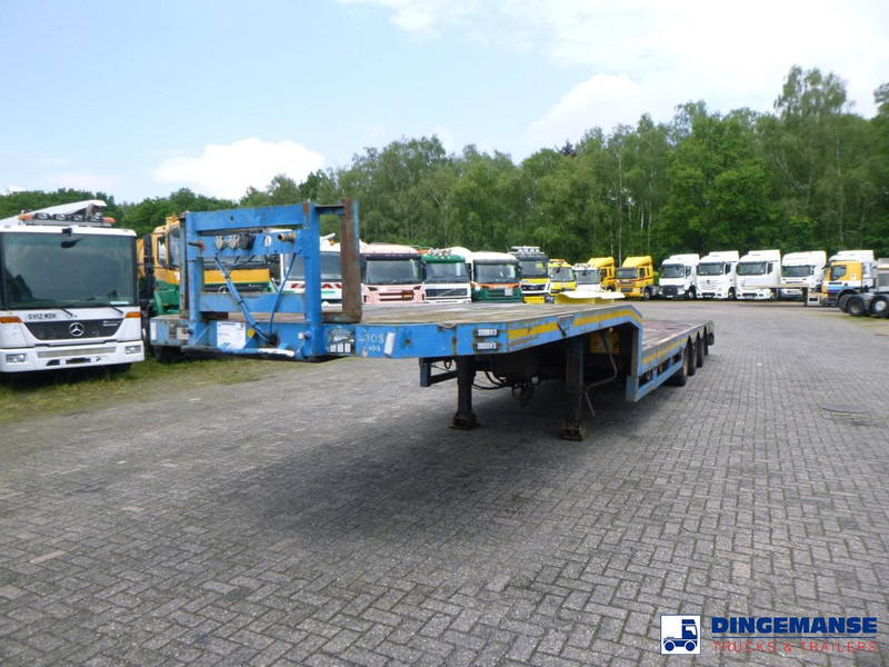 Broshuis 3-axle semi-lowbed trailer 45 t / extendable - Semirimorchio pianale ribassato: foto 1 Broshuis 3-axle semi-lowbed trailer 45 t / extendable - Semirimorchio pianale ribassato: foto 1