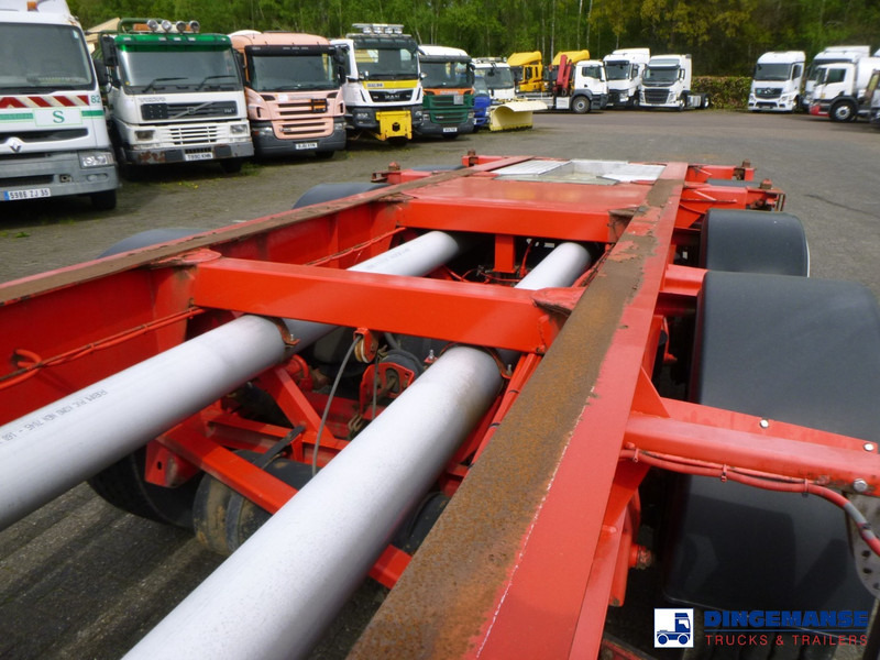 Semirimorchio portacontainer/ Caisse interchangeable Burg 3-axle container chassis 20-30 ft: foto 14