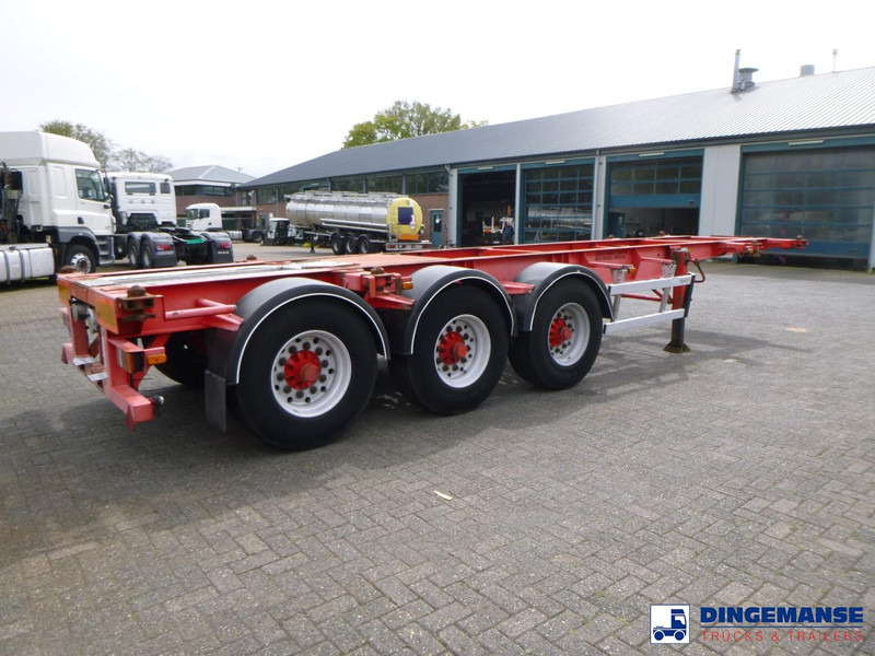 Burg 3-axle container chassis 20-30 ft - Semirimorchio portacontainer/ Caisse interchangeable: foto 4 Burg 3-axle container chassis 20-30 ft - Semirimorchio portacontainer/ Caisse interchangeable: foto 4