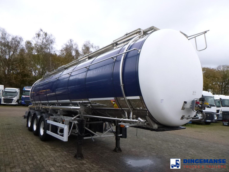 Burg Chemical tank inox L4BH 30 m3 / 1 comp - Semirimorchio cisterna: foto 2 Burg Chemical tank inox L4BH 30 m3 / 1 comp - Semirimorchio cisterna: foto 2