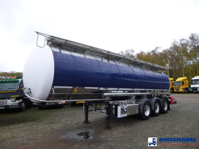 Burg Chemical tank inox L4BH 30 m3 / 1 comp - Semirimorchio cisterna: foto 1 Burg Chemical tank inox L4BH 30 m3 / 1 comp - Semirimorchio cisterna: foto 1