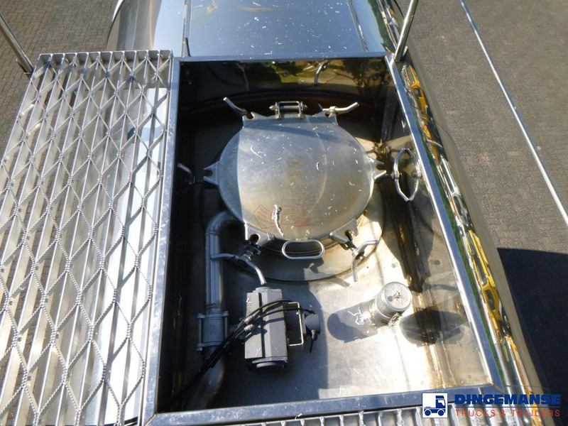 Semirimorchio cisterna Clayton Chemical tank inox L4BN 37.5 m3 / 1 comp: foto 19