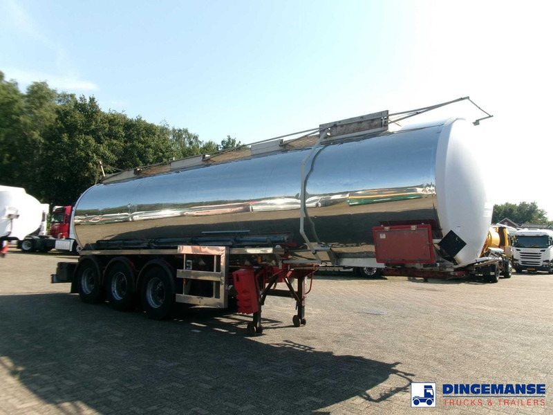 Crane Fruehauf Chemical ACID tank inox 30 m3 / 1 comp - Semirimorchio cisterna: foto 2 Crane Fruehauf Chemical ACID tank inox 30 m3 / 1 comp - Semirimorchio cisterna: foto 2