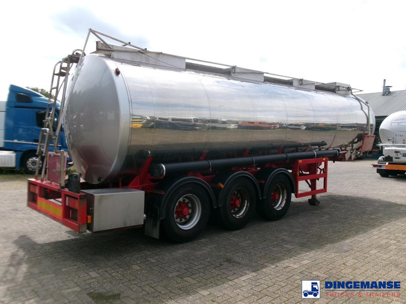 Crane Fruehauf Chemical ACID tank inox 30 m3 / 1 comp - Semirimorchio cisterna: foto 3 Crane Fruehauf Chemical ACID tank inox 30 m3 / 1 comp - Semirimorchio cisterna: foto 3
