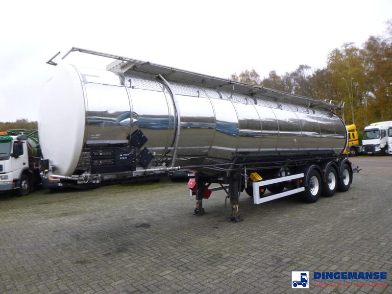Crane Fruehauf Chemical tank inox 32.8 m3 / 1 comp - Semirimorchio cisterna: foto 1 Crane Fruehauf Chemical tank inox 32.8 m3 / 1 comp - Semirimorchio cisterna: foto 1