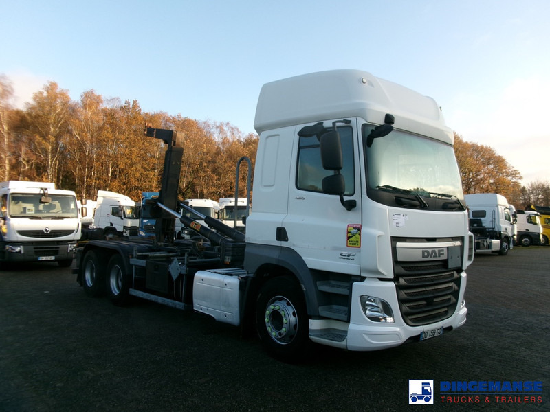 DAF CF 460 6x2 Euro 6 Hyva container hook 20 t - Autocarro scarrabile: foto 2 DAF CF 460 6x2 Euro 6 Hyva container hook 20 t - Autocarro scarrabile: foto 2