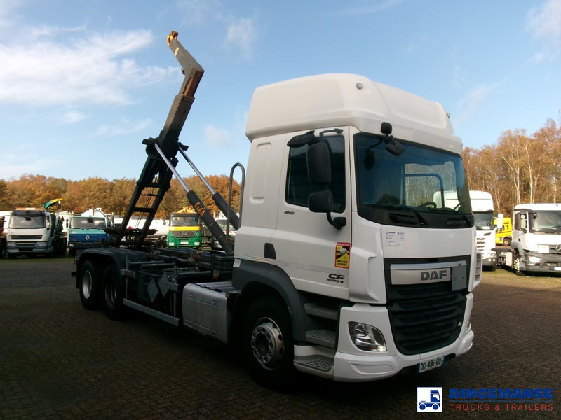 DAF CF 460 6x2 Euro 6 Hyva container hook 20 t - Autocarro scarrabile: foto 2 DAF CF 460 6x2 Euro 6 Hyva container hook 20 t - Autocarro scarrabile: foto 2