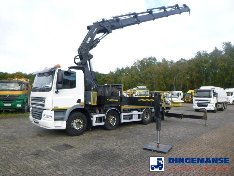 DAF CF 85.410 8X2 RHD + Hiab XS855 EP6 Hipro - Camion con gru: foto 1 DAF CF 85.410 8X2 RHD + Hiab XS855 EP6 Hipro - Camion con gru: foto 1