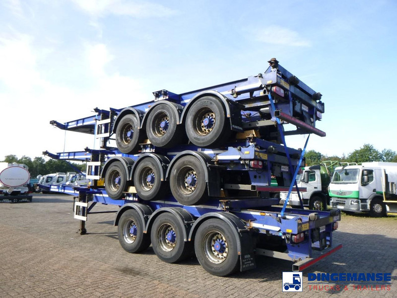 Dennison Stack - 3 x container trailer 20-30-40-45 ft - Semirimorchio portacontainer/ Caisse interchangeable: foto 3 Dennison Stack - 3 x container trailer 20-30-40-45 ft - Semirimorchio portacontainer/ Caisse interchangeable: foto 3