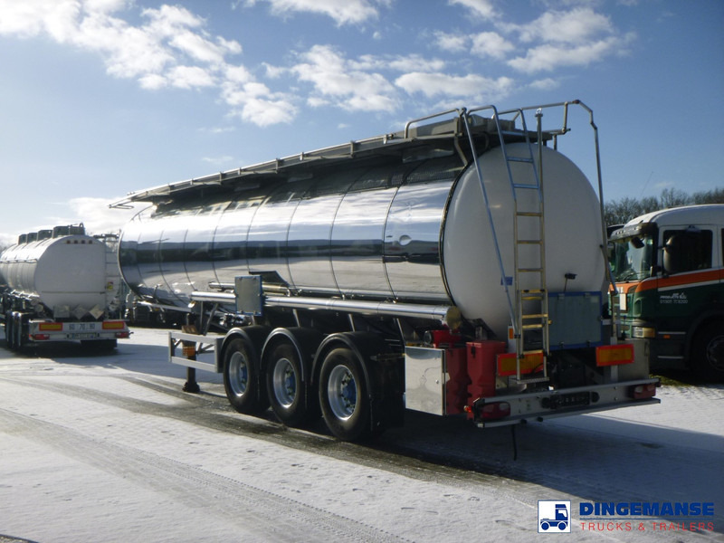 Feldbinder Chemical tank inox L4BH 30 m3 / 1 comp + pump - Semirimorchio cisterna: foto 3 Feldbinder Chemical tank inox L4BH 30 m3 / 1 comp + pump - Semirimorchio cisterna: foto 3