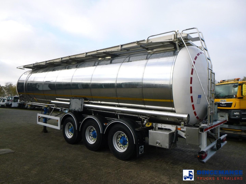 Feldbinder Chemical tank inox L4BH 37.5 m3 / 1 comp - Semirimorchio cisterna: foto 3 Feldbinder Chemical tank inox L4BH 37.5 m3 / 1 comp - Semirimorchio cisterna: foto 3