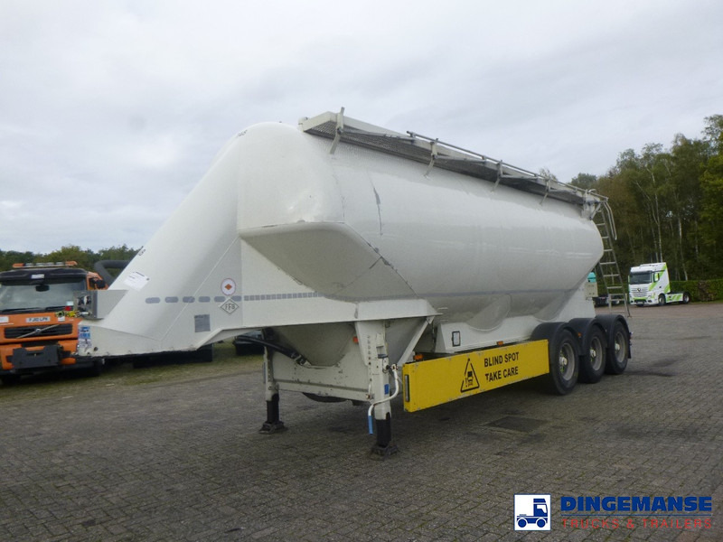 Feldbinder Powder tank alu 40 m3 / 1 comp + compressor - Semirimorchio cisterna: foto 1 Feldbinder Powder tank alu 40 m3 / 1 comp + compressor - Semirimorchio cisterna: foto 1