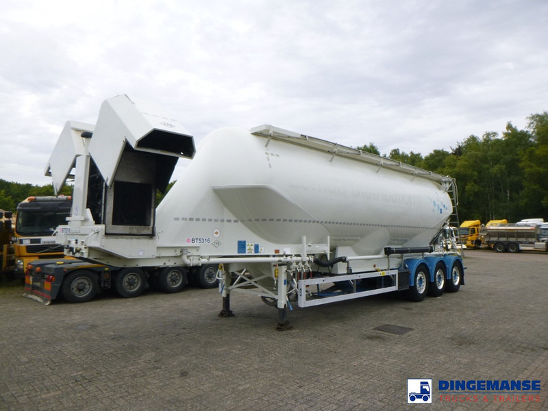 Feldbinder Powder tank alu 50 m3 + compressor - Semirimorchio cisterna: foto 1 Feldbinder Powder tank alu 50 m3 + compressor - Semirimorchio cisterna: foto 1