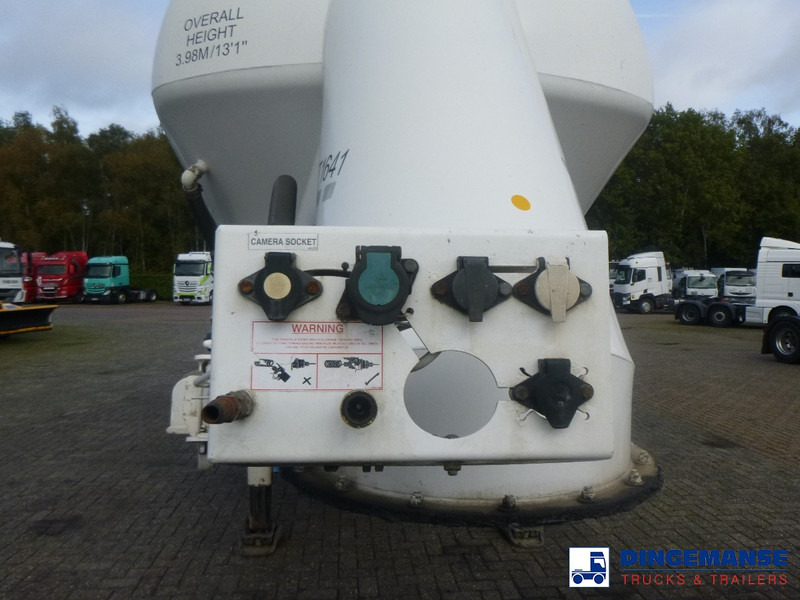 Semirimorchio cisterna Feldbinder Powder tank alu alu 49 m3 / 1 comp: foto 8