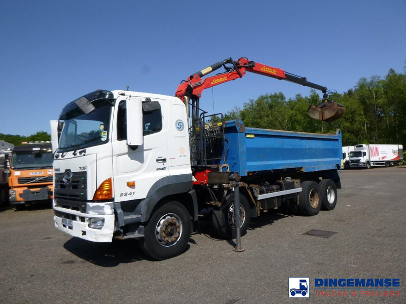Hino FY1EUKA RHD + Palfinger E120L + grapple - Camion con gru: foto 5 Hino FY1EUKA RHD + Palfinger E120L + grapple - Camion con gru: foto 5
