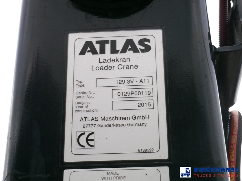 Camion con gru Iveco Stralis 310 6x2 Euro 6 + Atlas 129.3V A11 crane: foto 17