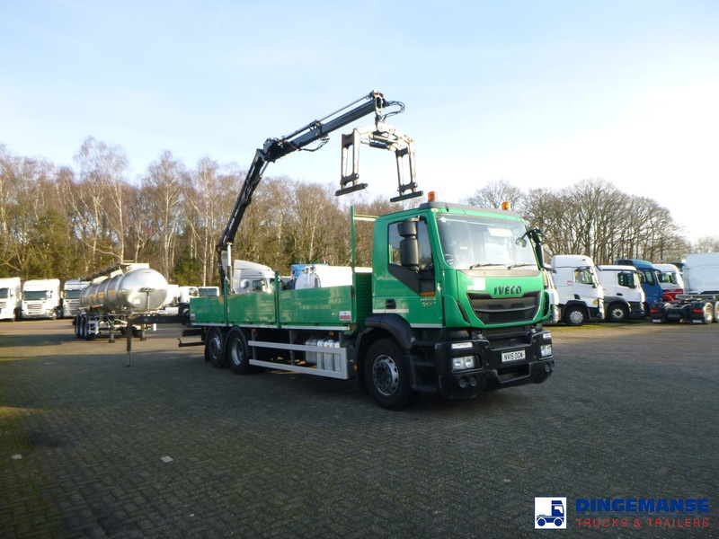 Iveco Stralis 310 6x2 Euro 6 RHD + Atlas 129.3 crane - Camion con gru: foto 2 Iveco Stralis 310 6x2 Euro 6 RHD + Atlas 129.3 crane - Camion con gru: foto 2