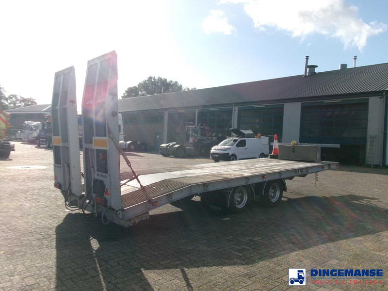 KING 2-axle platform drawbar trailer 14t + ramps - Rimorchio pianale/ Cassonato: foto 4 KING 2-axle platform drawbar trailer 14t + ramps - Rimorchio pianale/ Cassonato: foto 4