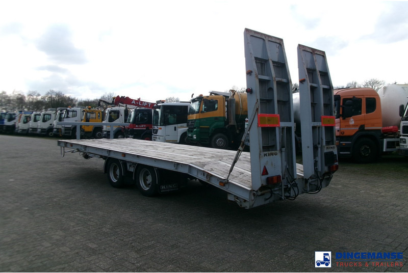KING 2-axle platform drawbar trailer 14t + ramps - Rimorchio pianale/ Cassonato: foto 3 KING 2-axle platform drawbar trailer 14t + ramps - Rimorchio pianale/ Cassonato: foto 3