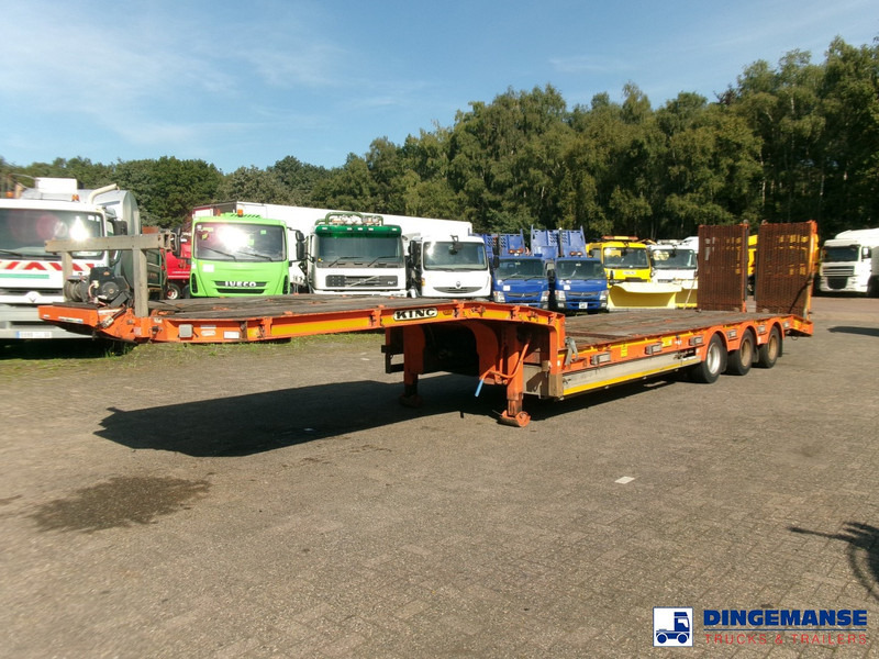 KING 3-axle semi-lowbed trailer 44T + ramps - Semirimorchio pianale ribassato: foto 1 KING 3-axle semi-lowbed trailer 44T + ramps - Semirimorchio pianale ribassato: foto 1