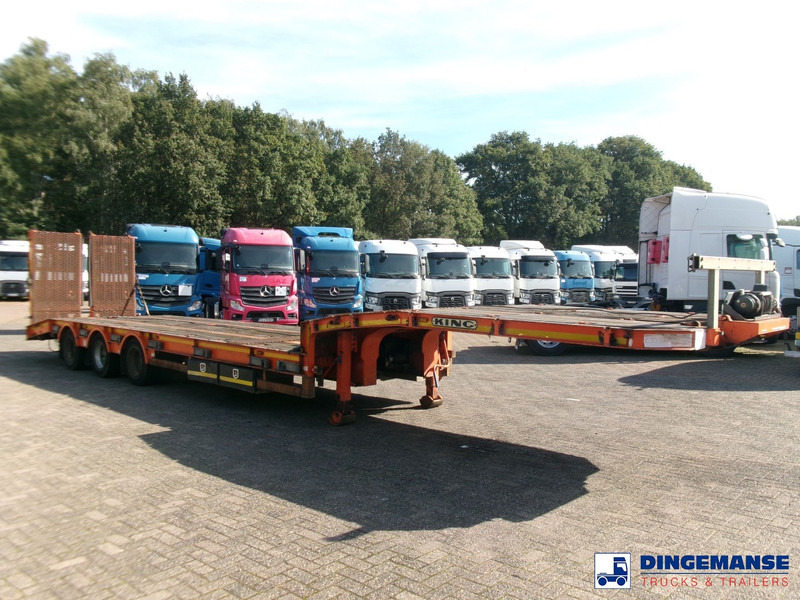 KING 3-axle semi-lowbed trailer 44T + ramps - Semirimorchio pianale ribassato: foto 2 KING 3-axle semi-lowbed trailer 44T + ramps - Semirimorchio pianale ribassato: foto 2
