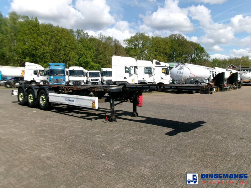 Krone 3-axle container trailer 20-30-40-45 ft DA08LNA - Semirimorchio portacontainer/ Caisse interchangeable: foto 2 Krone 3-axle container trailer 20-30-40-45 ft DA08LNA - Semirimorchio portacontainer/ Caisse interchangeable: foto 2