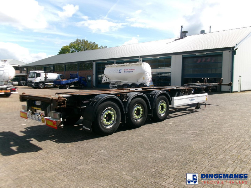 Krone 3-axle container trailer 20-30-40-45 ft DA08LNA - Semirimorchio portacontainer/ Caisse interchangeable: foto 4 Krone 3-axle container trailer 20-30-40-45 ft DA08LNA - Semirimorchio portacontainer/ Caisse interchangeable: foto 4