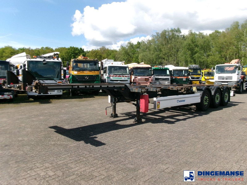Krone 3-axle container trailer 20-30-40-45 ft DA08LNA - Semirimorchio portacontainer/ Caisse interchangeable: foto 1 Krone 3-axle container trailer 20-30-40-45 ft DA08LNA - Semirimorchio portacontainer/ Caisse interchangeable: foto 1