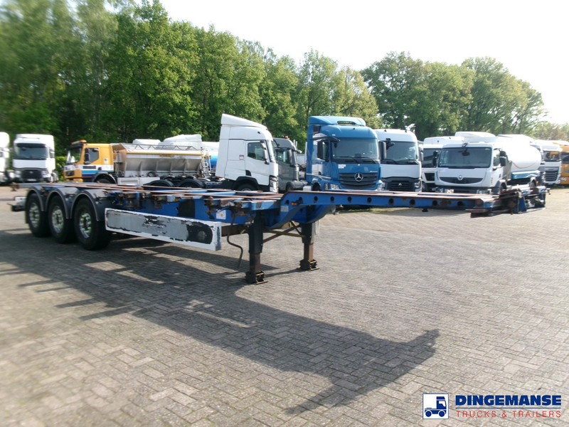 Krone 3-axle container trailer 20-30-40-45 ft SDC27 - Semirimorchio portacontainer/ Caisse interchangeable: foto 2 Krone 3-axle container trailer 20-30-40-45 ft SDC27 - Semirimorchio portacontainer/ Caisse interchangeable: foto 2