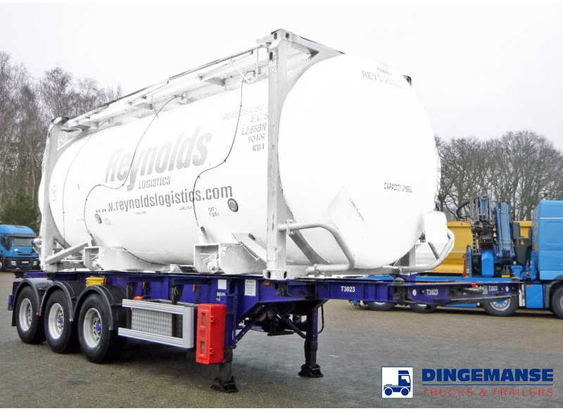 M & G 3-axle container trailer 20-30 ft - Autocarro portacontainer/ Caisse interchangeable: foto 2 M & G 3-axle container trailer 20-30 ft - Autocarro portacontainer/ Caisse interchangeable: foto 2