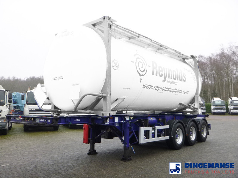 M & G 3-axle container trailer 20-30 ft - Autocarro portacontainer/ Caisse interchangeable: foto 1 M & G 3-axle container trailer 20-30 ft - Autocarro portacontainer/ Caisse interchangeable: foto 1