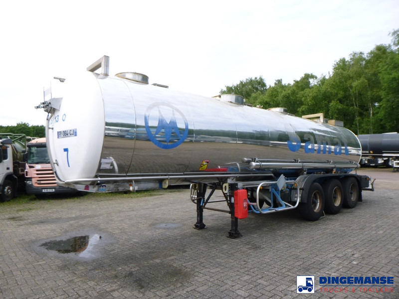MAISONNEUVE Chemical tank inox 26 m3 / 1 comp - Semirimorchio cisterna: foto 1 MAISONNEUVE Chemical tank inox 26 m3 / 1 comp - Semirimorchio cisterna: foto 1