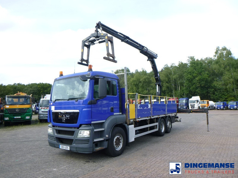 MAN TGS 26.360 6x2 RHD + HMF 1420 K2 - Camion con gru: foto 1 MAN TGS 26.360 6x2 RHD + HMF 1420 K2 - Camion con gru: foto 1